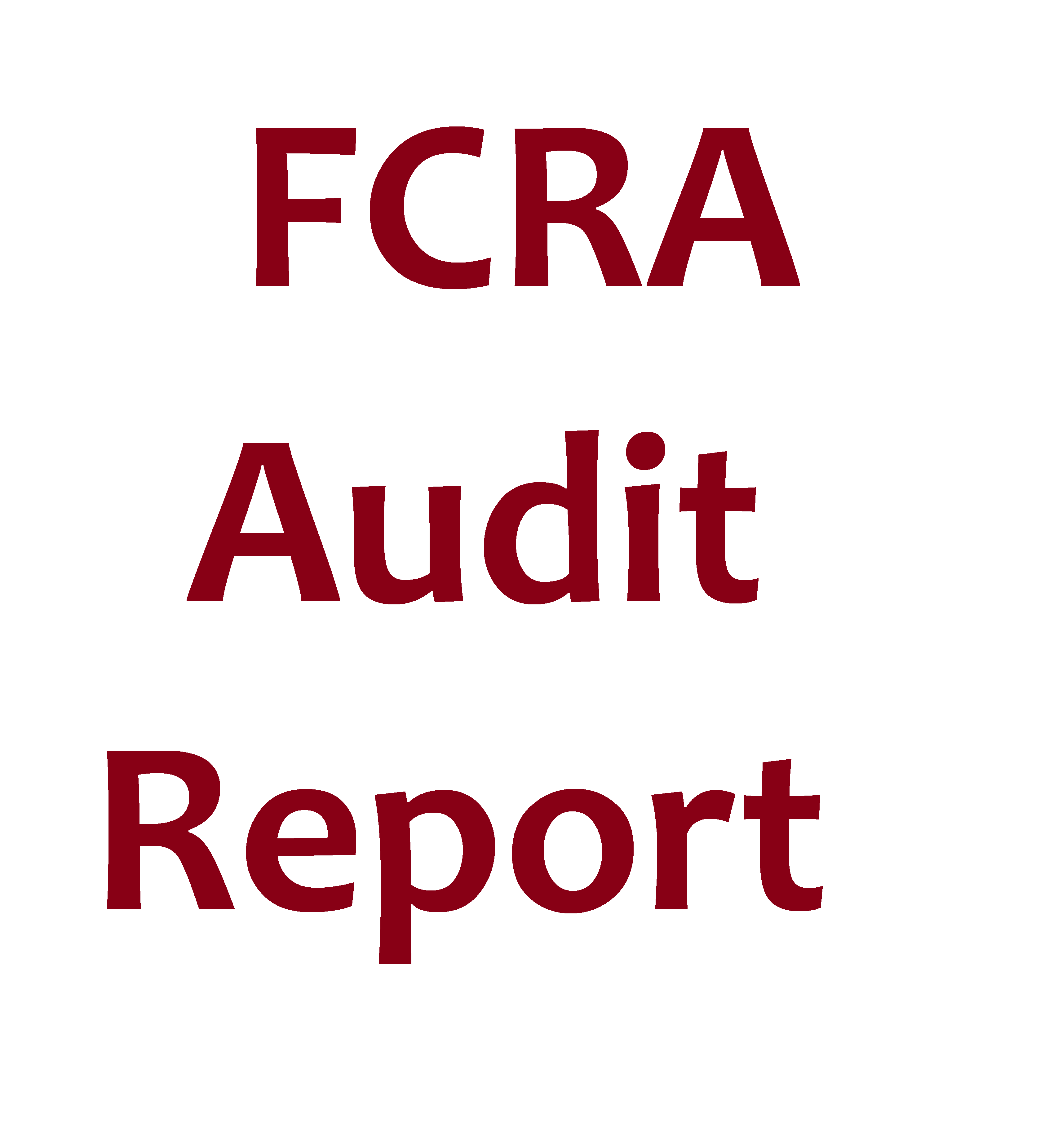 FCRA Audit Report- 2023-24